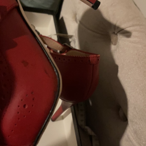 Authentic Red Gucci Dionysus pumps slightly worn - Picture 9 of 16